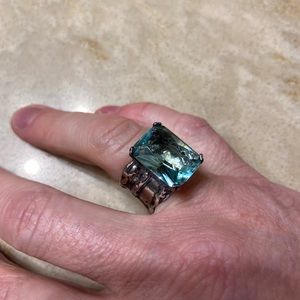 Silpada blue ring 7
